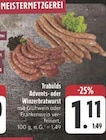 EDEKA Rottendorf - Trabolds Advents- oder Winzerbratwurst Angebot im Prospekt Trabolds Advents- oder Winzerbratwurst bei EDEKA im Rottendorf Prospekt für 1,11 €