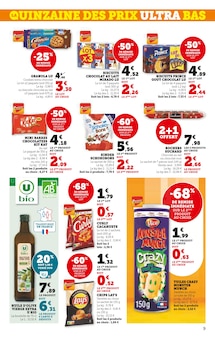 Promo Granola dans le catalogue Super U du moment à la page 9