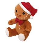 Peluche pain d'épice H.25cm en promo chez Maxi Bazar Villeneuve-d'Ascq à 7,99 €