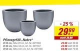 Aktuelles Pflanzgefäß „Nabro“ Ø 32 cm Angebot bei toom Baumarkt in Essen ab 29,99 €
