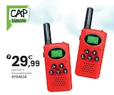 TALKIES WALKIES 3 KM - CAP Nature dans le catalogue JouéClub