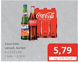 Aktuelles Coca Cola Angebot bei Getränkewelt Dünnwald in Bergisch Gladbach ab 5,79 €