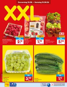 Gemüse im Netto Marken-Discount Prospekt "Aktuelle Angebote" mit 77 Seiten (Pforzheim)