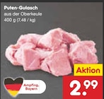 Puten-Gulasch Angebote bei Netto Marken-Discount Memmingen für 2,99 €