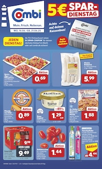 combi Prospekt der Woche "Markt - Angebote" Seite 1, 16.06.2025 bis 21.06.2025 für Wagenfeld Aktueller combi Prospekt "Markt - Angebote" Seite 1 von 34 Seiten für Wagenfeld