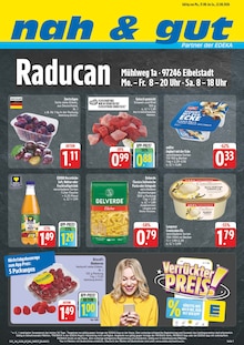 Aktueller nah und gut Prospekt "Wir lieben Lebensmittel!" Aktueller nah und gut Prospekt