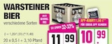 Bier Angebote von Warsteiner bei E center Elmshorn für 10,99 €