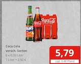 Aktuelles Coca Cola Angebot bei Getränkefachmarkt Rausch in Gießen ab 5,79 €