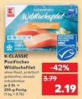Aktuelles Pazifisches Wildlachsfilet Angebot bei Kaufland in Bochum ab 2,19 €