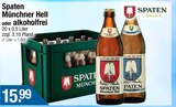 Münchner Hell von Spaten im aktuellen Getränke City Prospekt für 15,99 €