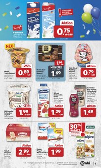 Milch im combi Prospekt "Markt - Angebote" mit 33 Seiten (Hannover)