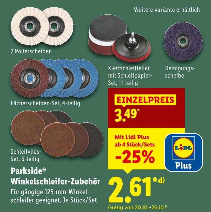 Winkelschleifer-Zubehör