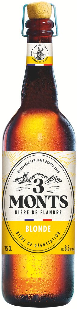 3 MONTS Bière blonde de flandre