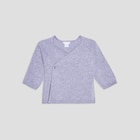 Gilet coton col cache-coeur gris bébé garçon - La Halle Gilet coton col cache-coeur gris bébé garçon à 5,59 € dans le catalogue La Halle