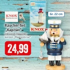 Räucher-Set Kapitän Angebote von KNOX bei Kaufhaus Stolz Rostock für 24,99 €