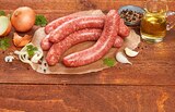 Frische grobe Bratwurst Angebote von Landbauern Schwein bei REWE Pforzheim für 1,39 €