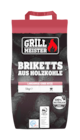 Briketts aus Holzkohle im Angebot bei Lidl in Pirmasens Briketts aus Holzkohle Angebote von GRILLMEISTER bei Lidl Pirmasens für 4,69 €