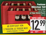 Münchner Hell von Paulaner im aktuellen EDEKA Prospekt für 12,99 €
