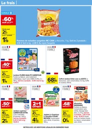 Prix et réduction Lardons dans le prospectus Carrefour en cours Offre Lardons dans le catalogue Carrefour du moment à la page 45