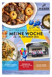 Hieber Prospekt für Müllheim mit 18 Seiten Hieber Prospekt für Müllheim: "Aktuelle Angebote", 18 Seiten, 20.10.2025 - 25.10.2025