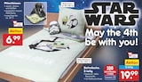 Plüschkissen oder Bettwäsche, 2-teilig im Netto Marken-Discount Prospekt Plüschkissen oder Bettwäsche, 2-teilig von Star Wars im aktuellen Netto Marken-Discount Prospekt für 6,99 €