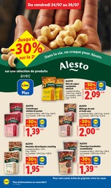 Promos Fruits Secs dans le catalogue "L'ÉTÉ IMBATTABLE" de Lidl Fruits Secs en promo dans le catalogue Lidl à la page 16