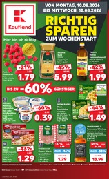 Supermarkt Prospekt von Kaufland Markt Indersdorf Kaufland Prospekt: "Hier bin ich richtig", 63 Seiten, 10.08.2026 - 12.08.2026
