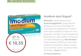LINDA - Imodium akut lingual Angebot im Prospekt Imodium akut lingual bei LINDA im Prospekt "" für 10,55 €