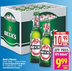 Pilsener von Beck's für 9,99 € bei EDEKA im Angebot Pilsener von Beck's im aktuellen EDEKA Prospekt