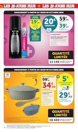 Promos Electroménager dans le catalogue "LES 20 JOURS PLUS" de Super U Electroménager en promo dans le catalogue Super U à la page 36