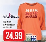 Damen-Sweatshirt Angebote von Julia Brown by Stolz bei Kaufhaus Stolz Kiel für 24,99 €