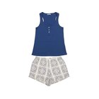 Pyjashort femme - TEX en promo chez Carrefour Ermont à 6,99 €