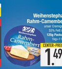 Rahm-Camembert im EDEKA Prospekt Rahm-Camembert von Weihenstephan im aktuellen EDEKA Prospekt für 1,49 €