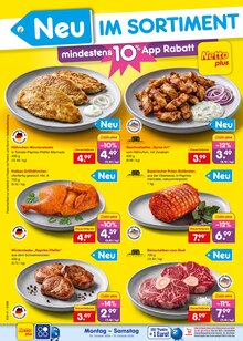 Rindfleisch im aktuellen Netto Marken-Discount Prospekt (Fürth) Rindfleisch im Netto Marken-Discount Prospekt "Aktuelle Angebote" mit 70 Seiten (Fürth)