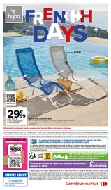 Promos Chaise dans le catalogue "French days : s'équiper à petits prix" de Carrefour Market à la page 14