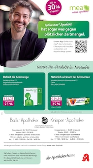 Aktueller mea - meine apotheke Prospekt für Stralsund und Ungebung, Seiten zum blättern mea - meine apotheke Prospekt Unsere November-Angebote mit Seiten in Stralsund und Umgebung