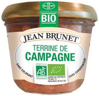 JEAN BRUNET Terrine de Campagne Bio