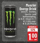 Aktuelles Energy Drink Angebot bei E center in Marl ab 1,00 €