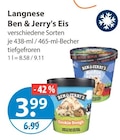Ben & Jerry's Eis von Langnese im aktuellen V-Markt Prospekt für 3,99 €
