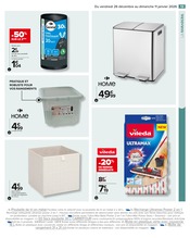 Poubelle Angebote im Prospekt "LE BLANC : STYLÉS LES PETITS PRIX !" von Carrefour Market auf Seite 15