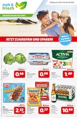 nah&frisch Prospekt für Lünne mit 7} Seiten nah&frisch Prospekt für Lünne: "DER MARKT FÜR GUTES ESSEN UND TRINKEN", 7 Seiten, 28.07.2025 - 02.08.2025