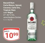 Carta Blanca Angebote von Bacardi bei GLOBUS Amberg für 10,99 €