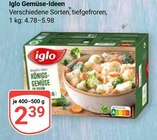 Gemüse-Ideen Angebote von Iglo bei GLOBUS Erfurt für 2,39 €