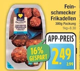 Feinschmecker Frikadellen  im aktuellen EDEKA Prospekt für 2,49 €