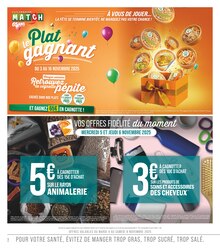 Catalogue Supermarchés Match de la semaine 46, "65 ANS ça se fête en grand", page 2, 04/11/2025 - 16/11/2025 Prospectus Supermarchés Match en cours, "65 ANS ça se fête en grand", page 2 sur 24