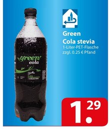 Green Cola stevia bei famila Nordost in Stade Green Cola stevia im Angebot bei famila Nordost Stade für 1,29 €