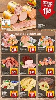 Wurst im REWE Prospekt "Dein Markt" mit 28 Seiten (Karlsruhe)