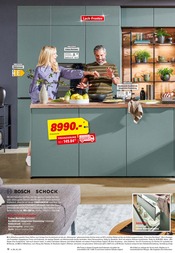 Bosch Angebote im Prospekt "150 JAHRE KÜCHEN POWER" von Höffner auf Seite 18