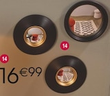 Set 3 miroirs convexes Oko en promo chez Carrefour Dunkerque à 16,99 €