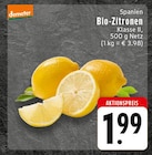EDEKA Recke - Bio-Zitronen Angebot im Prospekt Bio-Zitronen bei EDEKA im Recke Prospekt für 1,99 €
